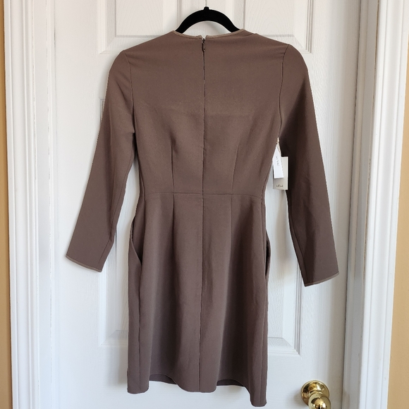 Aritzia Wilfred Taupe Vilard Dress in size 00 - Picture 4 of 7